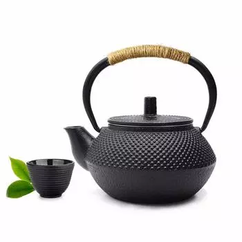 HwaGui Iron Kettle Teapot Hail Kettle Open Fire Iron Refilling Small Size IH Compatible Hail 300ml [Только для Японии]
