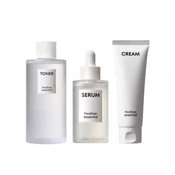 HWAHAE Essential Daily Toner + Serum + Cream Set 3 шт. P000DXSD - Skincare Set
