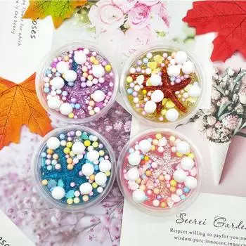 Хвост русалки, слизь, игрушка в подарок, детская игрушка, глина, грязь для художественных ремесел синий