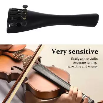 Хвостовая часть для скрипки, 4 тонких тюнера, алюминиевый сплав, хвостовая часть скрипки, 1/8, 3/4, 4/4, детали, аксессуары