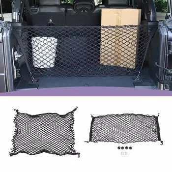 Хвостовая коробка, грузовая сетка, держатель для контейнера для Jeep Wrangler JL, для JT Gladiator, для Jimny, для Dodge, для Ford, внешние аксессуары 100*60cm