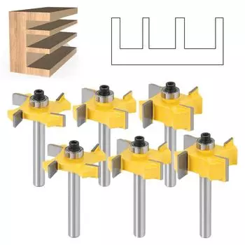 Хвостовик фрезы с шиповым соединением, серебристый, прочный 1#