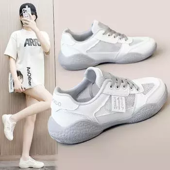 Hy116 новая сетчатая обувь, женские дышащие летние полые сетчатые туфли с увеличенной поверхностью, модная повседневная обувь, дышащие кроссовки 35