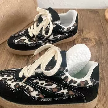 HY-1296 латексная стелька/черные популярные туфли для скейтбординга женская обувь весна новинка 2025 ретро хлеб маленькие черные туфли 35 чёрный