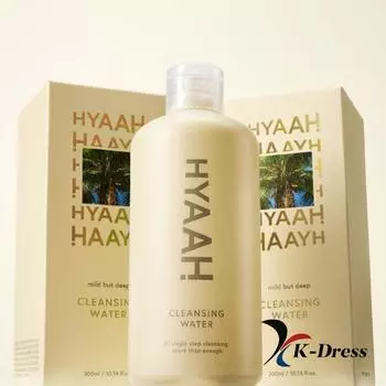 HYAAH Мягкая, но глубоко очищающая вода 300 мл 1 PCS