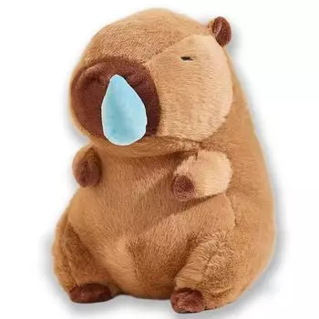 Hyack Capybara Plush Body Sewn Runny Nose Toy, Pillow, Wrapped, Gift, [Used]