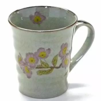 Hyakkaen Kutani hyakkaen kutaniyaki Посуда [Кружка] Someiyoshino(вишня в цвету) feat Decorated Base