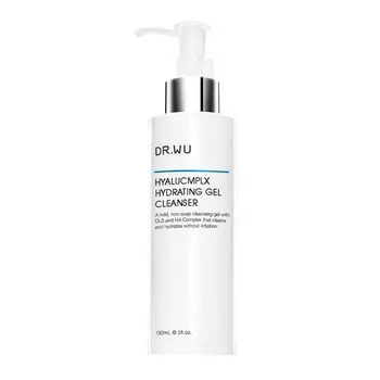 Hyal Complex Moist Gel Cleanser 150 мл для лица с гиалуроновой кислотой увлажняющий DR.WU [Гель для умывания, увлажняющий, гипоаллергенный] Без мыла, без мыла,