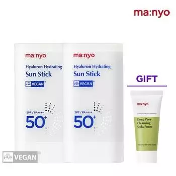 Hyaluron Hydrating Sun Stick 18g x2 [+Soda Foam 20ml], None