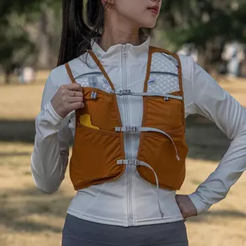 Hydration Backpack Water Pack Daypack 5L Bladder Bag for Cycling Trail оранжевый