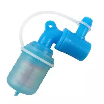 Hydrations Pack Mouthpieces Bites Valves Replacement with on off Switches Hiking Backpacking Water Bag Suction Nozzle небесно-голубой