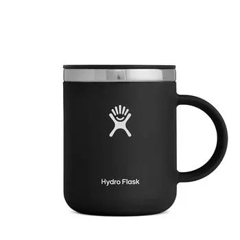 Hydro Flask CLOSEABLE COFFEE MUG 12oz 354ml Black 8901080032212 чёрный