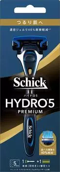 Hydro Schick Hydro 5 Premium Smooth Skin Holder Blade 1 Сменный с Skin Guard 5 Blades Silver (с + Лезвием) серебряный