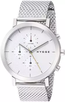 [Hygge] Часы HGE020058 подлинные импортные серебряные