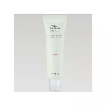 HYGGEE Веганский солнцезащитный крем SPF50 + PA ++++ 50 мл