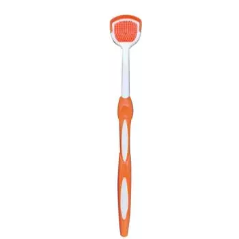 Hygiene Tool Food Grade Silicone Tongue Scraper Cleaner Tongue Brush Tongue Scraper Mouth Brush