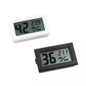 Hygrometer Thermo Meter Hygrometer Humidity Meter Temperature Sensor Electronic Thermometer чёрный