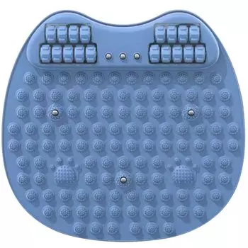 HYILUFEI точечный массаж стоп, акупрессурный массажер для ног, акупрессурный коврик для ног для дома, эргономичный точечный массаж стоп, давление на стопы синий