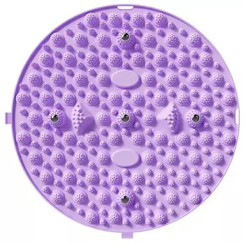 HYILUFEI точечный массаж стоп, акупрессурный массажер для ног, акупрессурный коврик для ног для дома, эргономичный точечный массаж стоп, давление на стопы фиолетовый