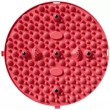HYILUFEI точечный массаж стоп, акупрессурный массажер для ног, акупрессурный коврик для ног для дома, эргономичный точечный массаж стоп, давление на стопы красный