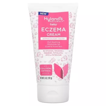 Hyland s Naturals, Детский крем от экземы, 5 унций (142 г)