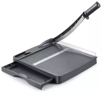 HYMCMCLU Резак для бумаги Многофункциональный резак с функцией хранения Легкая бумага Совместимость с форматами A4 A5 B7 B6 Отличная безопасность Офис Коммерческий Дом