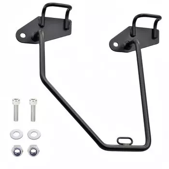 hyo rumu Reble 250 500 Applicable Side Bag Support Motorcycle Saddle Bag Support Reble 250 500 2021 2022 Left High Strength Iron Black Easy