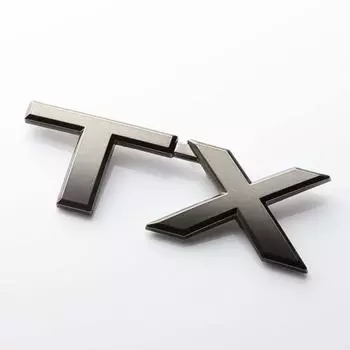 HYOGO PAINT Оригинальные детали для покраски Toyota Совместимый элемент Land Cruiser Prado Прозрачная черная задняя эмблема TX 75441-60560