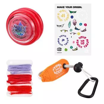HYPER YOYO ACCEL Accel Start Set Dark Hero Hyper Yoyo Accel [BANDAI] СТОРОНА