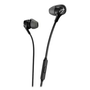 HyperX Cloud Earbuds 2 Проводные игровые наушники Черный встроенный микрофон Nintendo Switch Гарантия производителя 2 года Домашняя работа Удаленная работа Видеоконференция