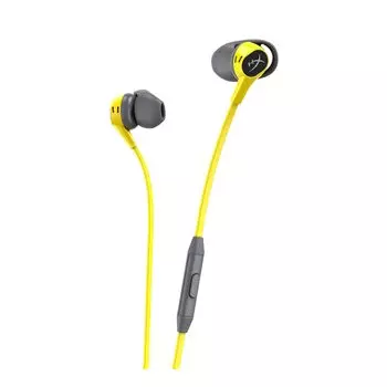 HyperX Cloud Earbuds Игровые наушники Желтая версия Встроенный микрофон Nintendo Switch Гарантия производителя 2 года Домашняя работа Удаленная работа Видеоконференция жёлтый