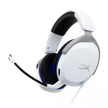 HyperX HyperX Cloud Stinger 2 Core PlayStation Игровая гарнитура Совместимость с PS 260 г Легкая Белая Гарантия 2 года Домашняя работа Удаленная работа Видеоконференция