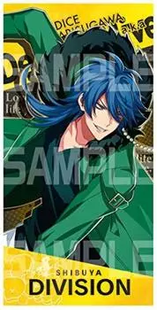 Hypnosismic Rap Arisugawa Teito Visual Банное полотенце Д 600 x Ш 1200 x Г 3 мм -Division Battle - прибл.