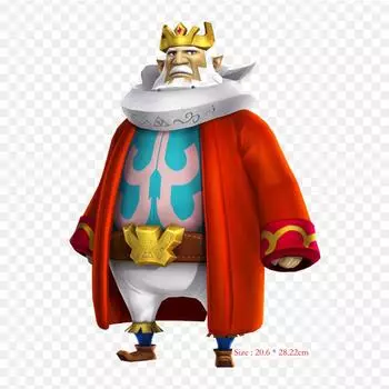 Hyrule King Daphnes Hyrule Princess Термопереносная печать виниловые нашивки наклейки для одежды аппликации своими руками моющиеся нашивки