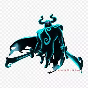 Hyrule Legends Phantom Ganon Hyrule Ganon утюг на теплопередаче с принтом виниловые нашивки наклейки для одежды DIY аппликации моющиеся нашивки