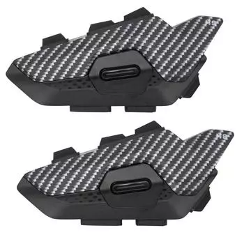 Hysnox H9 Мотоциклетный шлем Интерком 1000M Радиус действия BT5.1 Hands-free Интерфон 2-х человек Полный Дуплекс 1 серый