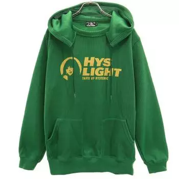 HYSTERIC GLAMOUR Long sleeve knit Parker M green Women Used