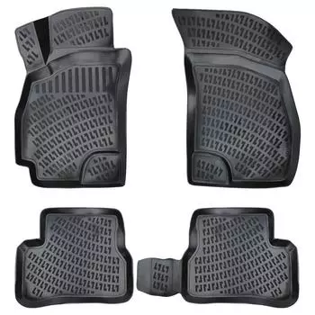 Hyundai Accent Admire (2000-2005) High-Quality and Durable Rubber Car Floor Mats - Odorless, Non-Slip, Long-Lasting