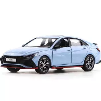 Hyundai Avante N Diecast, корейский автомобильный аксессуар