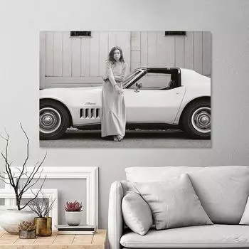 Hyundai Joan в плакатах и принтах желтого ската 21cm30cm NoFrame