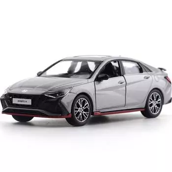 Hyundai Motor Avante N Diecast, Серая корейская игрушка