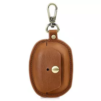 HYUNGJ Натуральная кожа Sony Dedicated Case Leather 1000xm5 Dedicated Cover sony xm5 Headphones Hard Case Simple Stylish Business Leather Cowhed коричневый