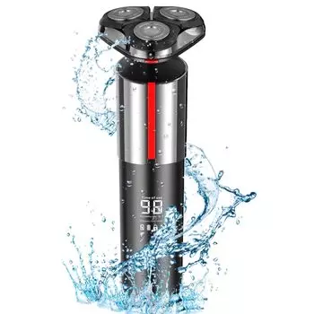 HZCYS Enhanced Edition Flex Electric Electric 7000 27 Bath Beard Deep Low IPX7 Long Large LCD Remaining Power Lock Влажное и сухое использование Сухое влажное использование