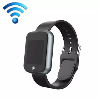 HZQW-101 Бесшумный будильник Shock Smart Wireless Watch Корректор постельного режима чёрный