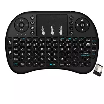 I8 2.4G Мини беспроводная клавиатура 2.4GHz Air Mouse Remote Touchpad для Android TV Box PC Smart TV