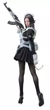 I8TOYS SERENE HOUND Series 501S614 C Cerberus Maid Corps Cell Scale PVC Silicon Metal Painted Movable Figure 1/6 & &