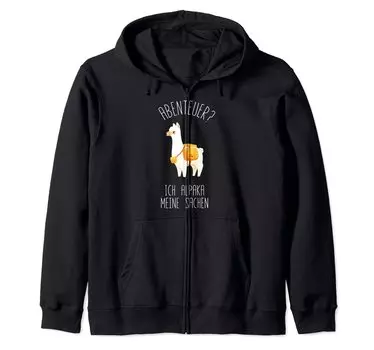 I Alpaca Mine Sashen Zip Parka Adventure?