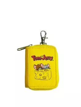 и брелок для ключей желтый 8 см [Том Джерри] высота: Ширина: 6,5 см глубина: 1.8cm