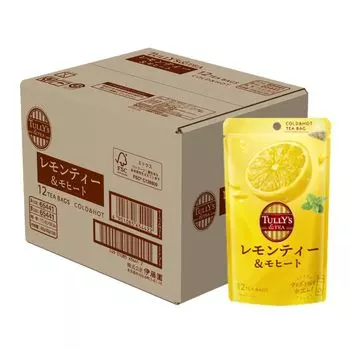 и чай Лимонный чай Мохито x 12 шт. x 10 пакетиков Чайные пакетики Tully s и 3,5 г