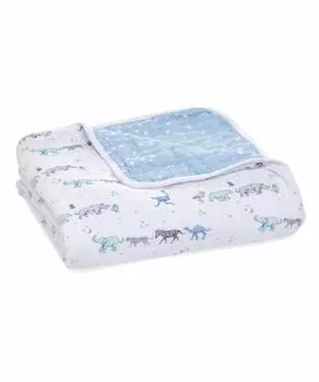 и детское одеяло японский муслин хлопок классическое одеяло мечта одеяло звезда марля детское подарок ребенку подарок ребенку ADBC10007J Восходящая звезда 120x120 см [Aiden